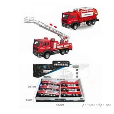 BRANDBILAR DIE-CAST 19,5CM 2OL 6DP BRANDBILAR DIE-CAST 19,5CM 2OL 6DP
