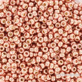 Miyuki Seed Beads - Duracoat Galvanized Rose Gold 11/0, 10 Gram