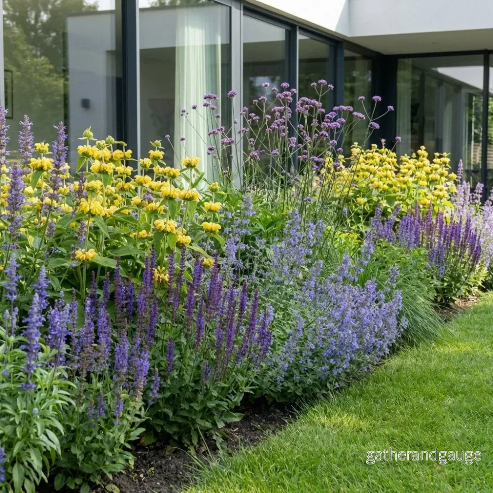 Pack Massif Plein Soleil Violet & Bleu – 30 plantes