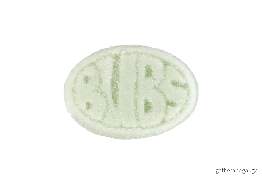 Bubs Fruity Pear Ovals Medium 50g