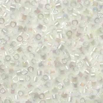 Miyuki Delica – White Pearl AB 11/0, 5 gram