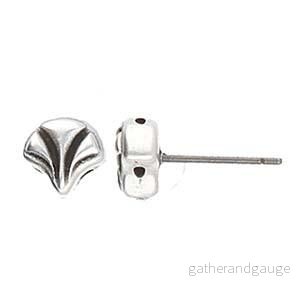 Cymbal Element Örhänge - Limani 24K Antique Silver Plated 2-pack