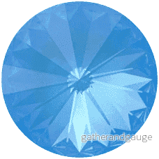 Primero Crystals 1122 Rivoli – Crystal Electric Blue Ignite 14mm 1 styck Primero Crystals 1122 Rivoli – Crystal Electric Blue Ignite 14mm 1 styck
