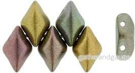 Matubo Gemduo - Metallic Gold Copper Iris 8x5mm, 10 gram