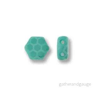 Honeycomb – Silk Laser Silk Turquoise Core 6mm, 1 sträng Honeycomb – Silk Laser Silk Turquoise Core 6mm, 1 sträng