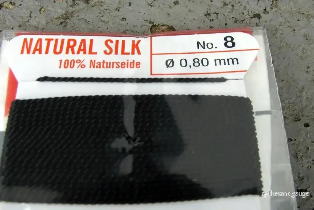 Griffin Silk - Svart strl 8, 1 förpackning - Bild 2