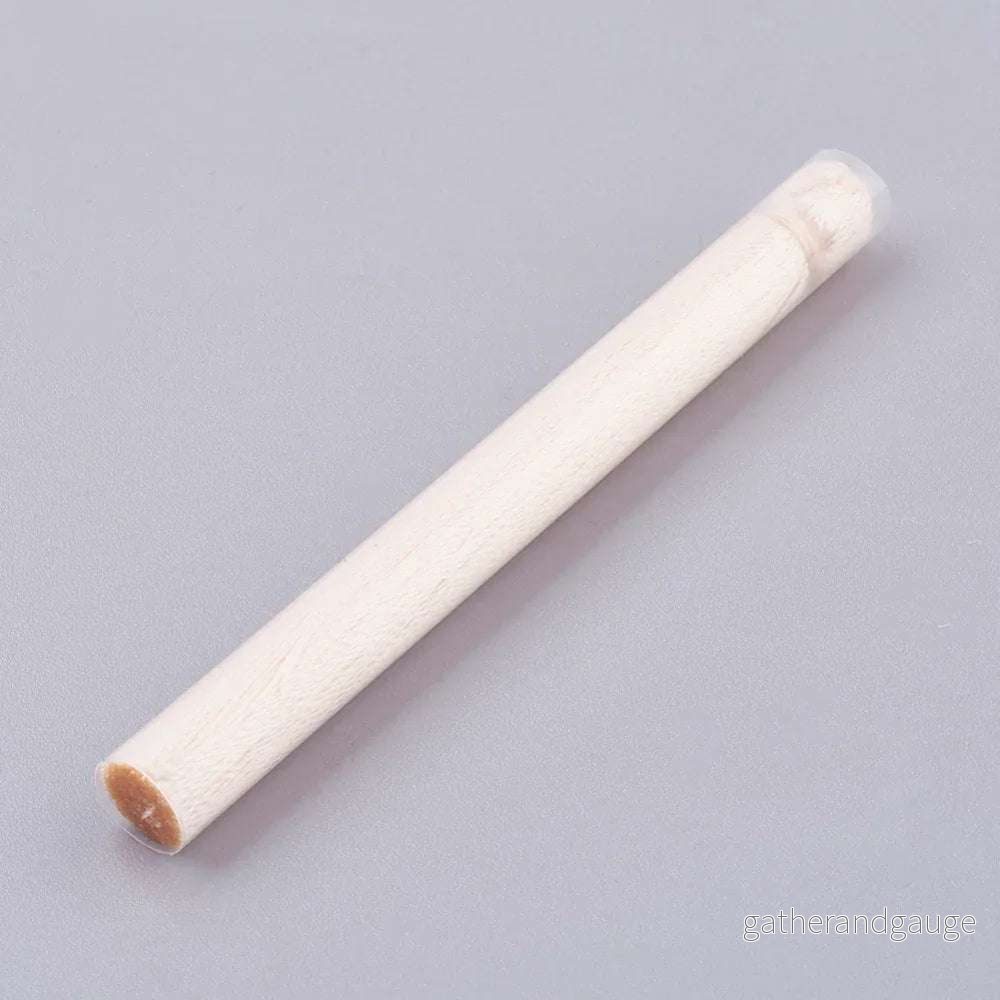 Hänge tassel polyester - Antik Vit 65-74mm 1 styck - Bild 2