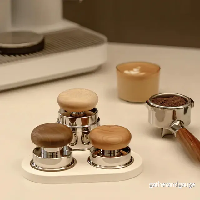 espresso tamper set för jämnare extraktion - Bild 2
