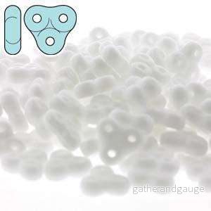 Trinity Beads – Chalk 6x6mm 10 gram Trinity Beads – Chalk 6x6mm 10 gram
