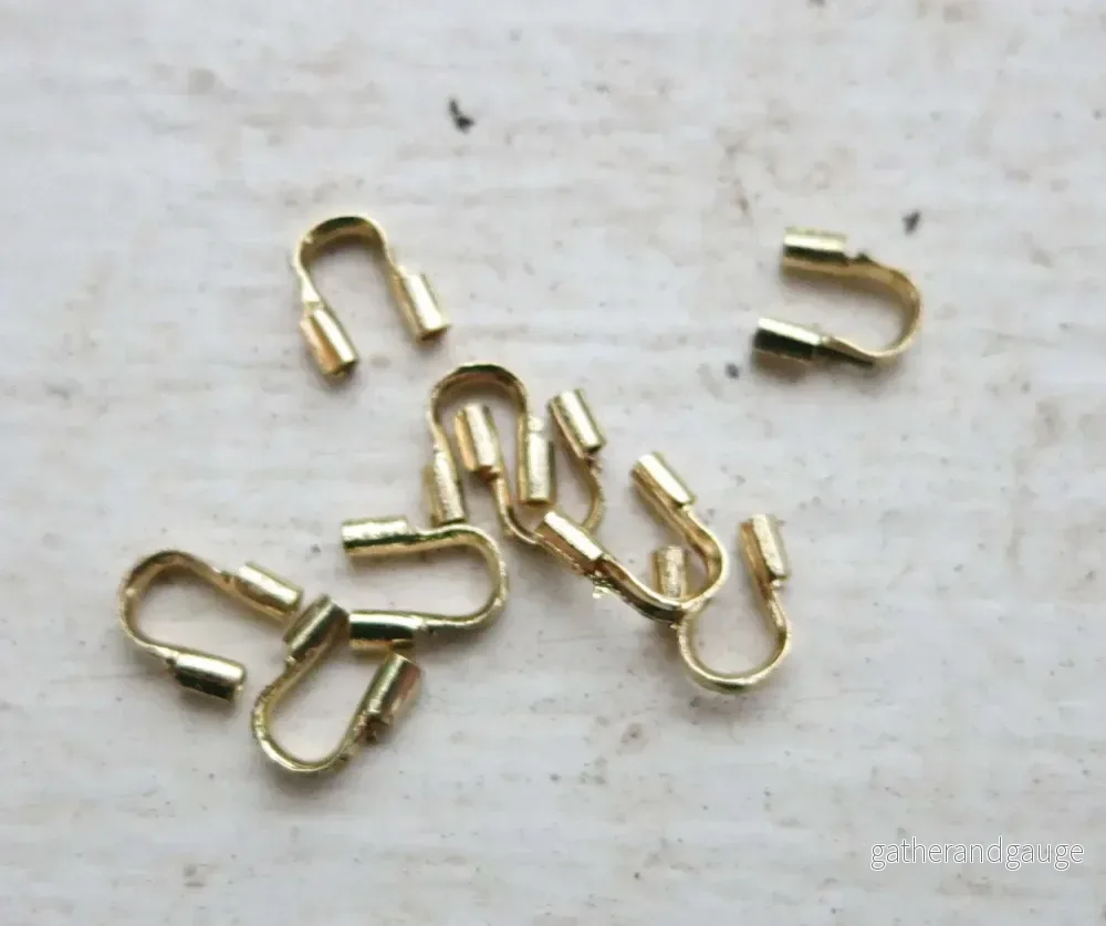 Wireguard - Guldfärgad 0,69mm 20-pack