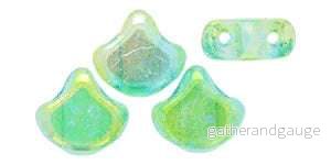 Ginko Duo - Summer rainbow green 7,5 mm, 10 gram