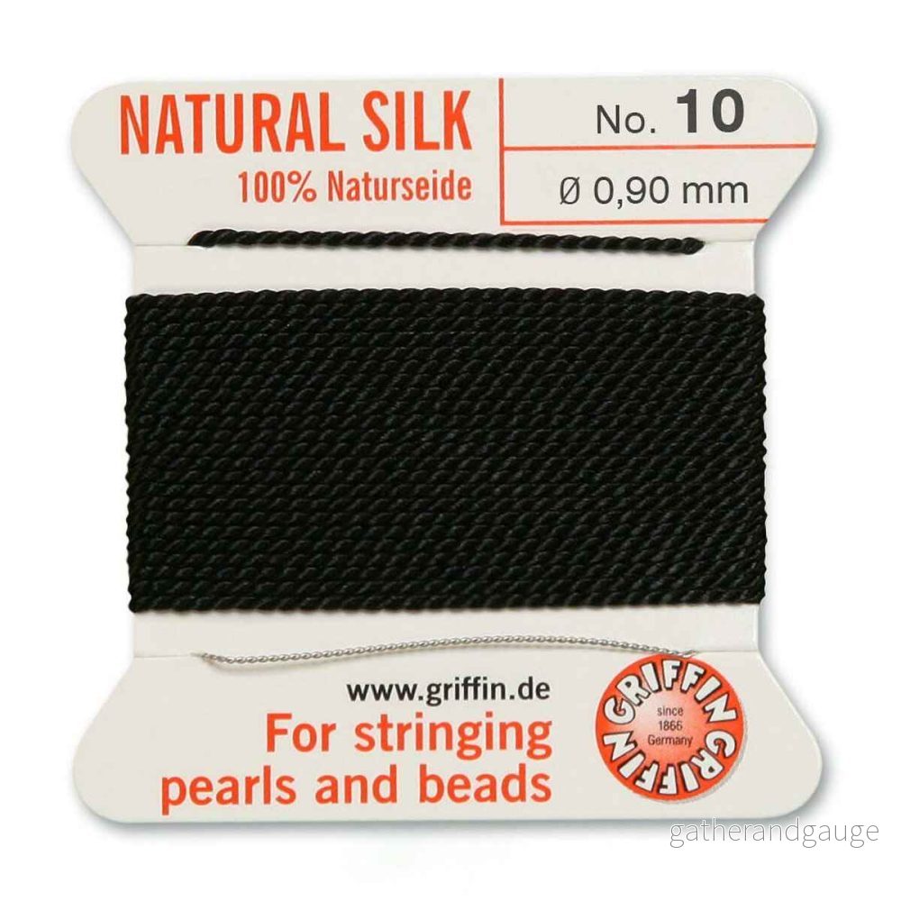 Griffin Silk – Black strl 10, 1 förpackning