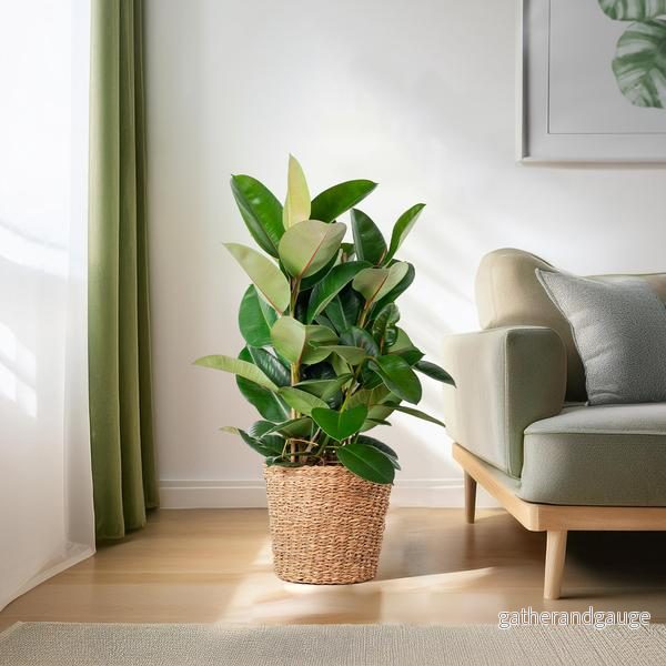 Ficus Elastica Robusta med kruka - Bild 3