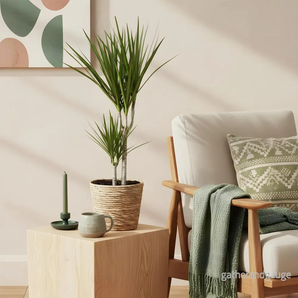 Dracaena Marginata – 2-pack – Höjd 70-80 cm