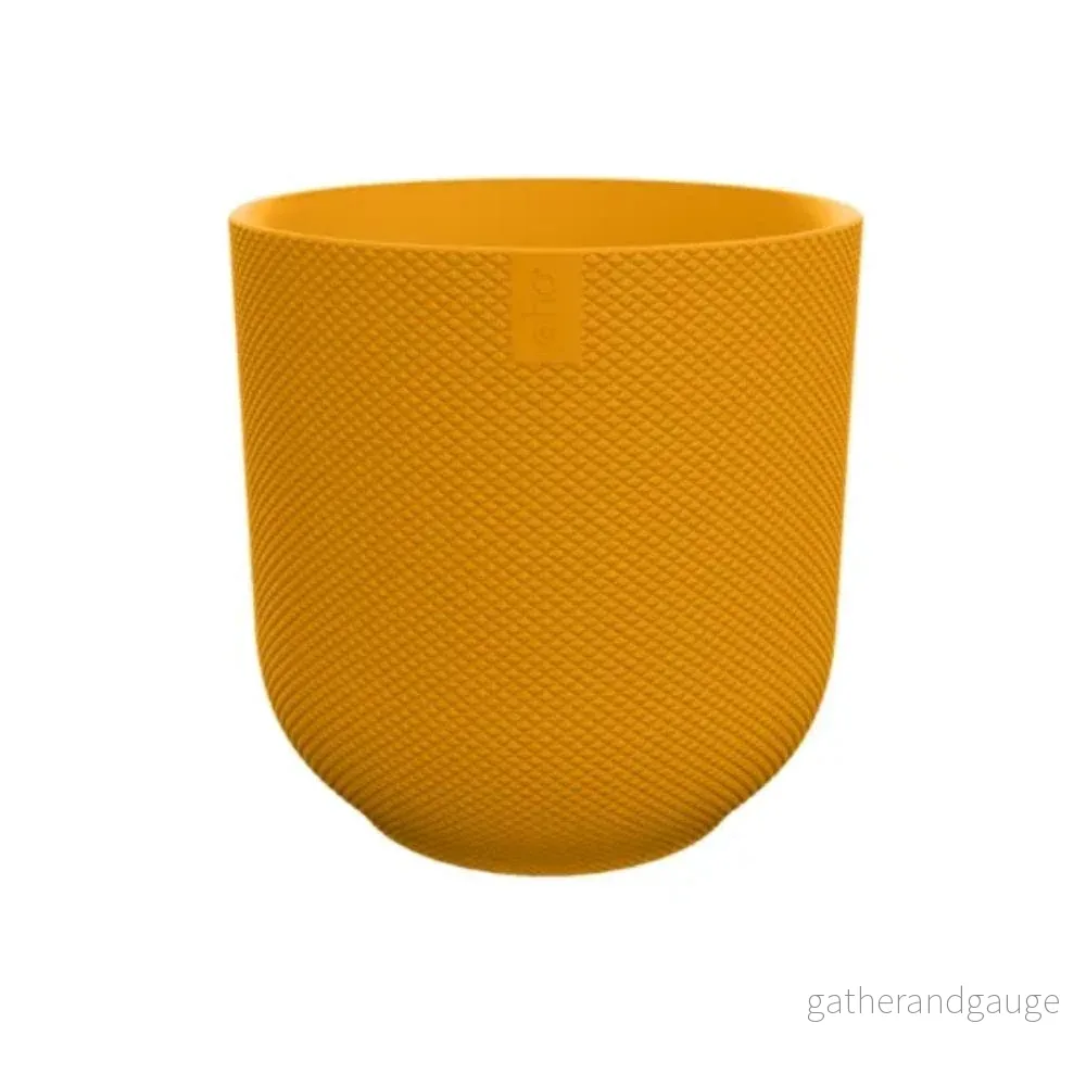 Elho Jazz Pot Rund bärnstensgul 23 cm - Bild 2