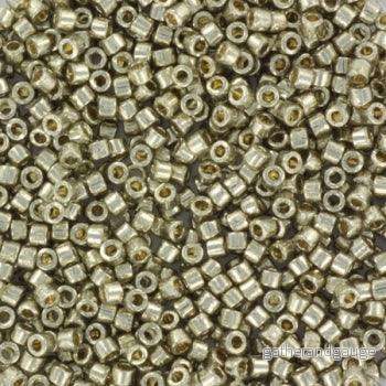 Miyuki Delica - Duracoat Galvanized LT Smokey Pewter 11/0, 5 gram