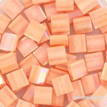 Miyuki Tila - Semi-matt Opaque Salmon 5mm, 5 gram