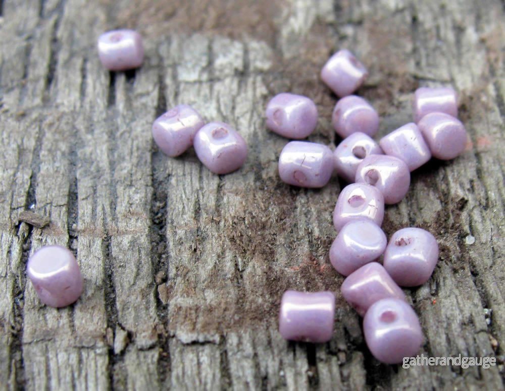 Minos® par Puca® - Opaque Mix Violet/Gold Ceramic Look, 5 gram