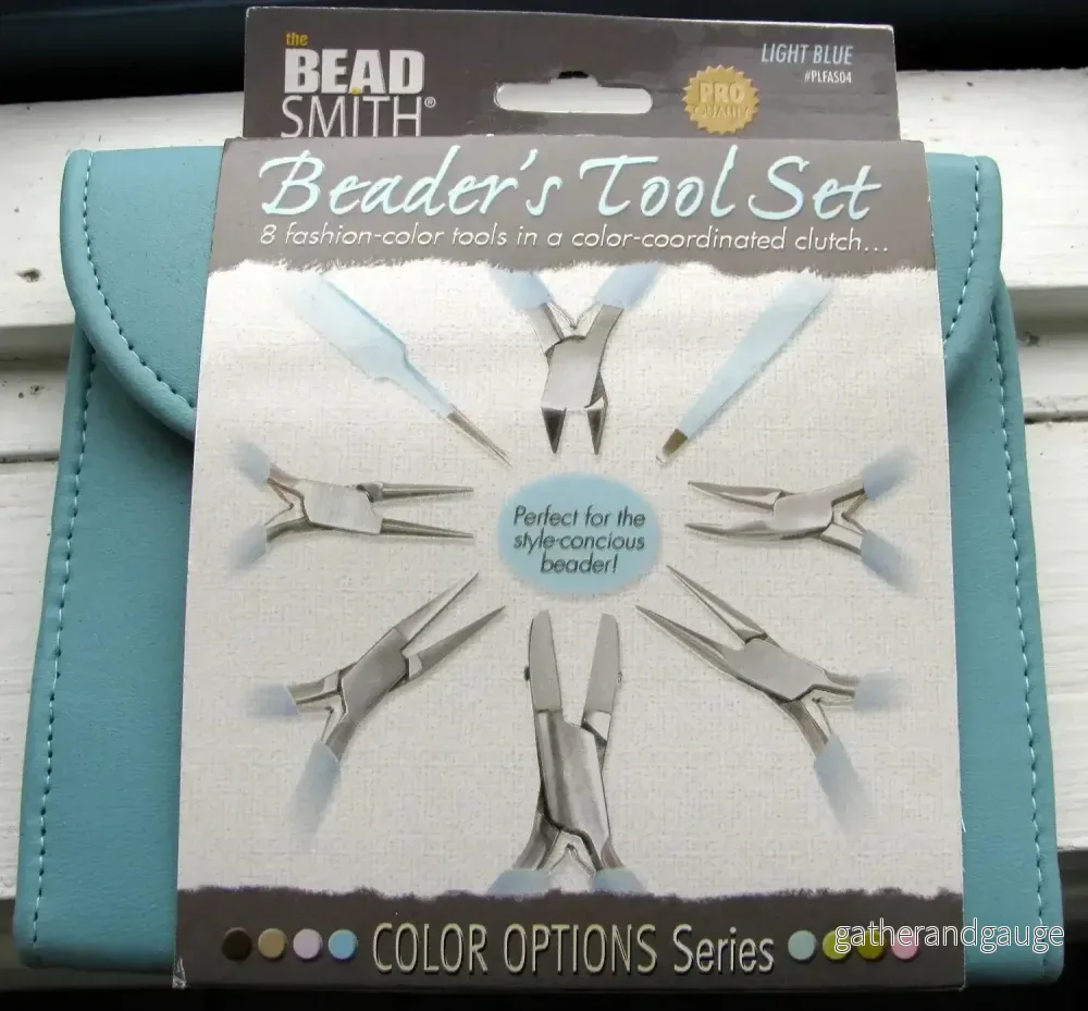 Beadsmith verktygsset – 8 verktyg Light blue 1 set