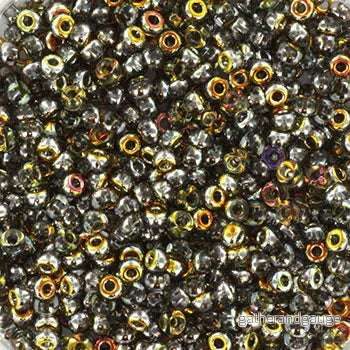 Miyuki Seed Beads – Czech Coating Crystal Marea 11/0, 10 Gram
