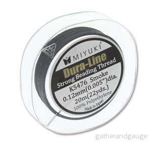 Miyuki Dura-Line - Smoke 0,12mm, 20m