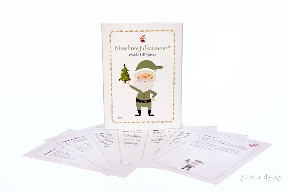 Nissebrev Julkalender för barn