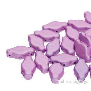 Navette - Jet Suede Purple 6x12mm 10gram