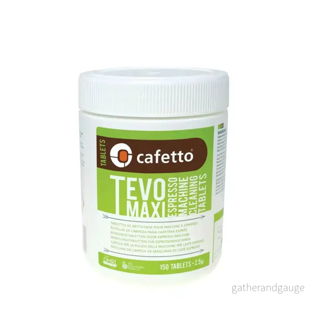 Cafetto TEVO Maxi rengöringstabletter för espressomaskin Cafetto TEVO Maxi rengöringstabletter för espressomaskin