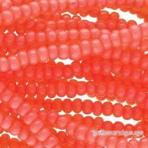 Tjeckiska seed beads – Salmon Opal Solgel 11/0, 17 gram Tjeckiska seed beads – Salmon Opal Solgel 11/0, 17 gram