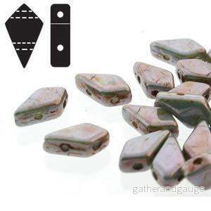 Kite Bead - Chalk Lazure Blue 9x5mm, 10 gram