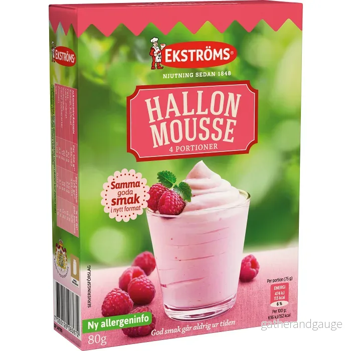 Ekströms Hallonmousse Ekströms Hallonmousse