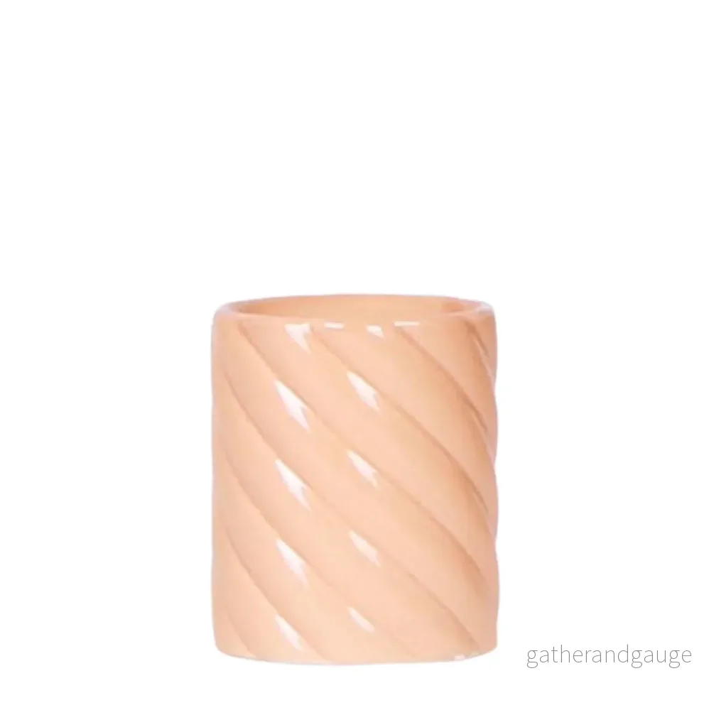 Peach Candy dekorativ kruka