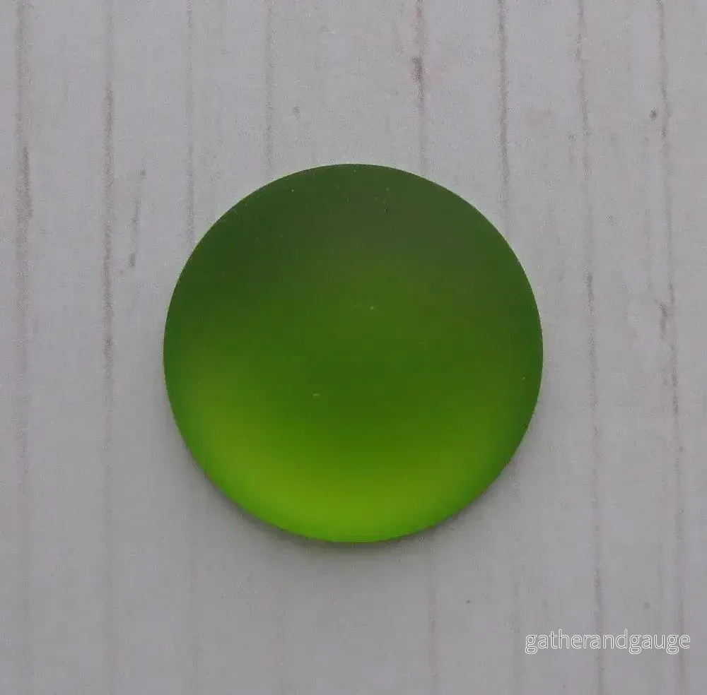 Luna Cabochon - Lime 24 mm 1 styck - Bild 2