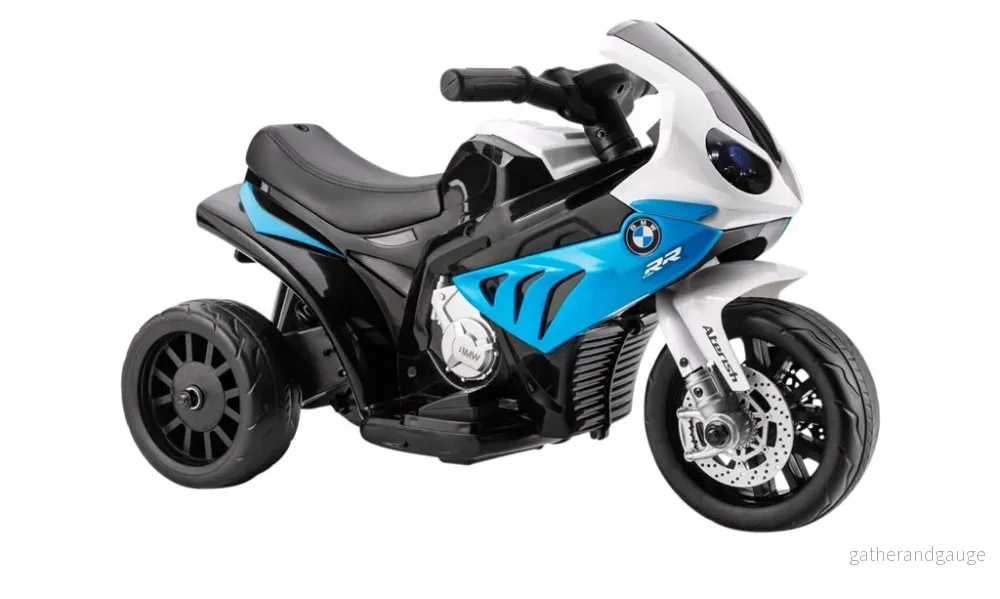 Elbil barn BMW S1000 RR MC Blå 6V - Bild 3