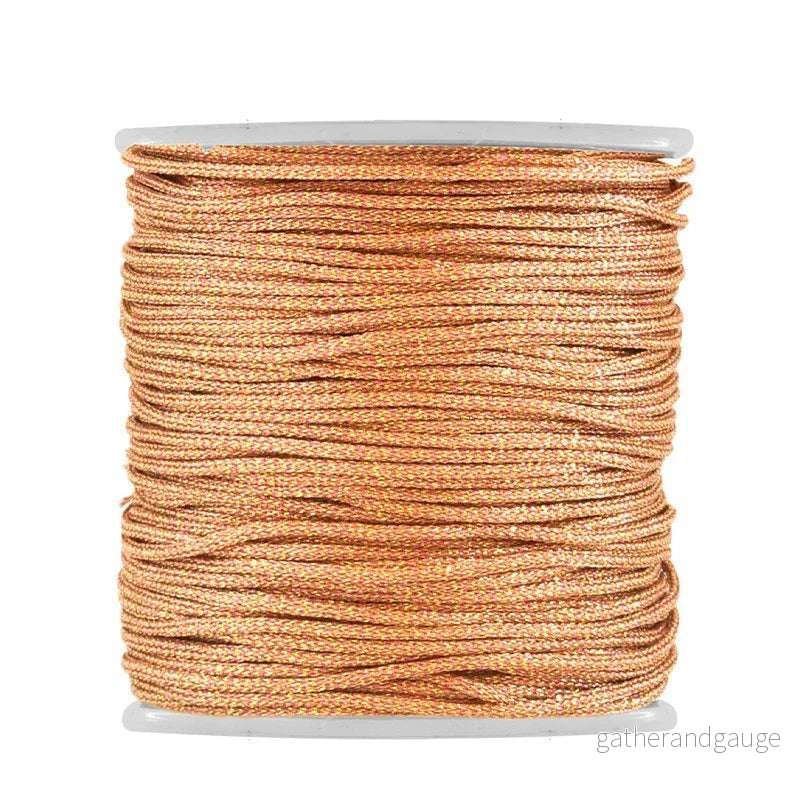 PL Rund – Light Rose Gold Metallic 1mm