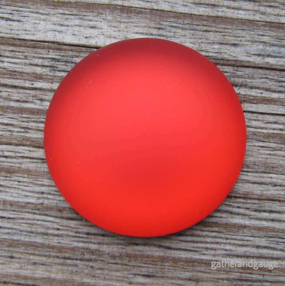 Luna Cabochon - Cherry 18 mm, 1 styck - Bild 2
