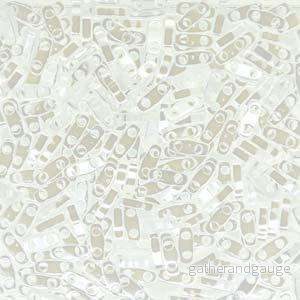 Miyuki Quarter Tila – Opaque White Luster 5×1,2mm, 5 gram Miyuki Quarter Tila – Opaque White Luster 5×1,2mm, 5 gram