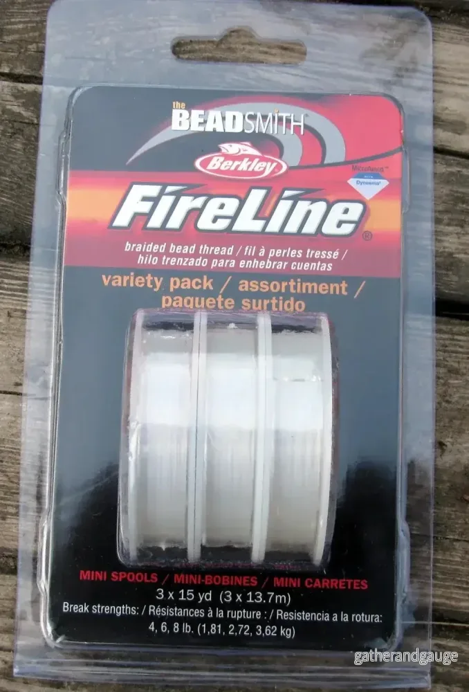 FireLine Blandad Förpackning - Crystal / Klar, 4, 6, 8 lb