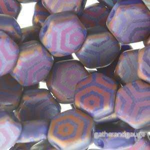 Honeycomb - Blue Laser Matte Web Sliperit 6mm, 1 sträng - Bild 3