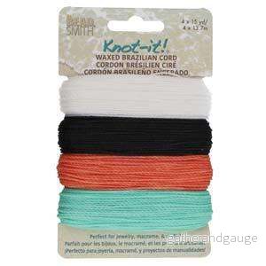 Knot-it Waxed Brazilian cord – Ocean Dreams 4 x 13,7 m Knot-it Waxed Brazilian cord – Ocean Dreams 4 x 13,7 m