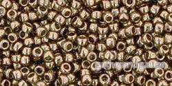 TOHO Seed Beads – Gold-Lustered Montana Blue 15/0, 10 gram TOHO Seed Beads – Gold-Lustered Montana Blue 15/0, 10 gram