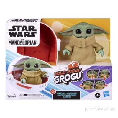 Hasbro – Star Wars The Mandalorian Interactive Figur Wild Ridin Grogu Hasbro – Star Wars The Mandalorian Interactive Figur Wild Ridin Grogu