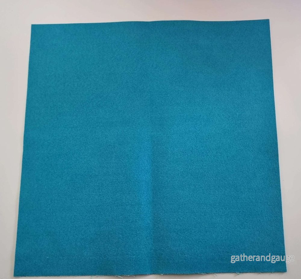 Ultrasuede – Sky Blue 21x21cm 1 styck