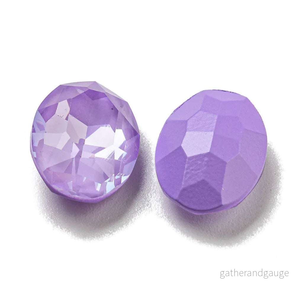 Kinesisk Strass – Oval Sorbet Purple Velvet 14x10mm 1 styck Kinesisk Strass – Oval Sorbet Purple Velvet 14x10mm 1 styck
