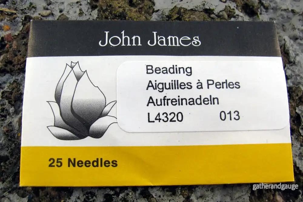 Pärlnålar - John James, nr 13, 25-pack