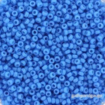 Miyuki Seed Beads – Duracoat Opaque Azure 15/0 10 gram