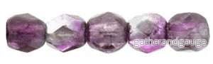 Tjeckiska Firepolish - Mirror Orchid 2,5mm 50-pack