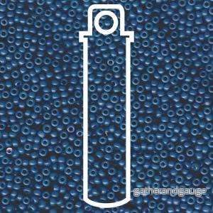 Miyuki Seed Beads - Special Dyed Dark Teal Blue 11/0, 24 gram