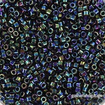 Miyuki Delica – Metallic Iris Variegated Blue 11/0, 5 gram Miyuki Delica – Metallic Iris Variegated Blue 11/0, 5 gram
