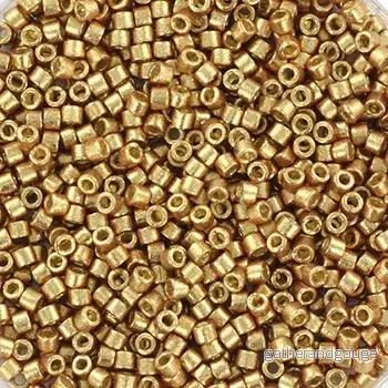 Miyuki Delica – Duracoat Galvanized Champagne 11/0, 5 gram